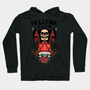 Hellfire Club - D20 - Guitars - Flails - Skull Hoodie